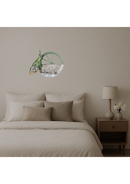 Portakal Desenli Modern Dekoratif Aynalı Tablo - BRF19513-7861 fiyatları