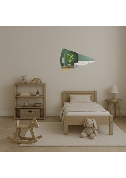 Geometrik Sanatlar Dekoratif Aynalı Tablo - BRF13065-5053 fırsatları