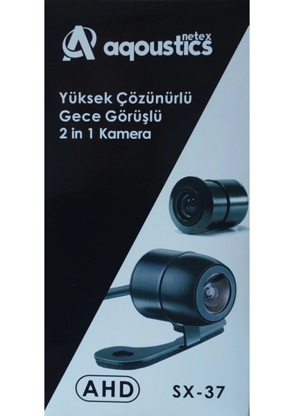 Yüksek Çözünürlüklü Gece Görüşlü Geri Görüş Kamera Ahd Sx-37