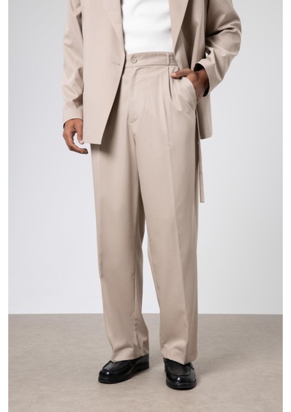 Oversize Kuşaklı Takım Elbise Taş indirimleri