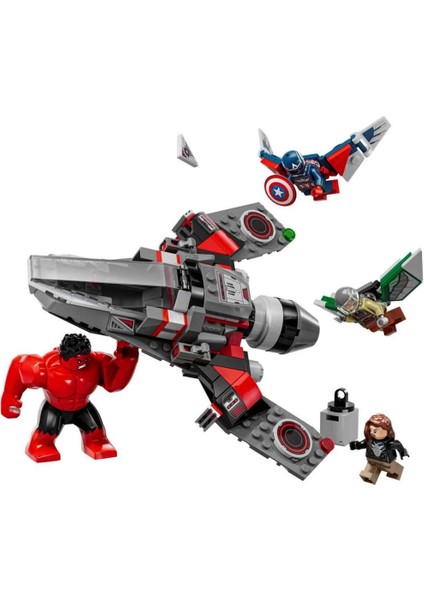 Nessiworld LEGO Marvel Kaptan Amerika ile Red Hulk Savaşı 76292