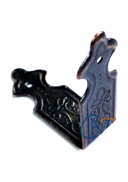 Dekoratif Sandık, Kutu Kenarı, 11X32MM, Eskitme, 100 Adet - Lisinya