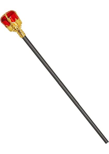 Taşlı Altın Renk Prenses Tacı ve Kırmızı Kraliyet Prenses Asası - Lisinya fiyatları