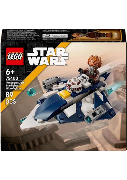 Nessiworld LEGO Star Wars: Klon Savaşları Plo Koon'un Jedi Starfighter Mikro Savaşçısı 75400 fiyatları