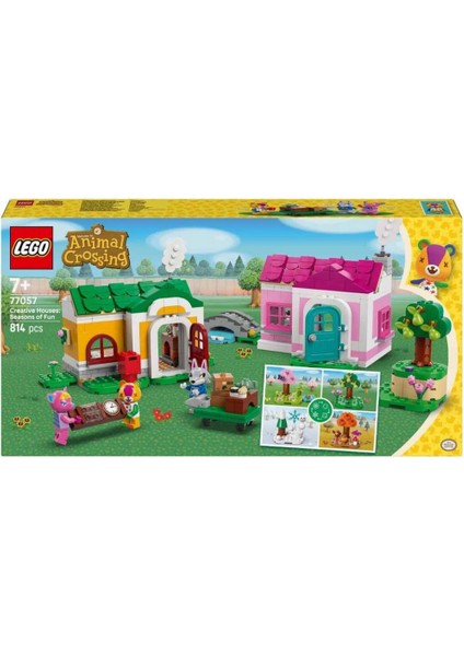Nessiworld LEGO Animal Crossing Yaratıcı Evler: Eğlenceli Mevsimler 77057 modelleri