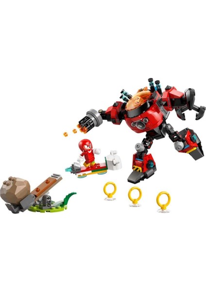 Nessiworld LEGO Sonic The Hedgehog Knuckles, Dr. Eggman’ın Egg Crusher Robotuna Karşı 77005