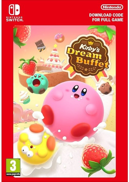 Kirby’s Dream Buffet (Nintendo Switch Oyun) Dijital Indirme Kodu