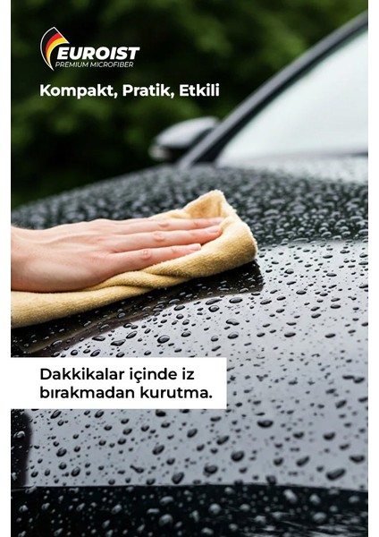 Güderi Bez Araba Kurulama ve Oto Temizlik Bezi Yüksek Emicilik / 50 x 70 cm