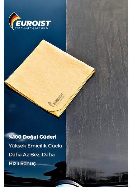 Güderi Bez Araba Kurulama ve Oto Temizlik Bezi Yüksek Emicilik / 50 x 70 cm indirimleri