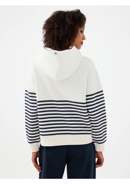Oversize Fit Lacivert Kadın Sweatshirt LF2040708 modelleri