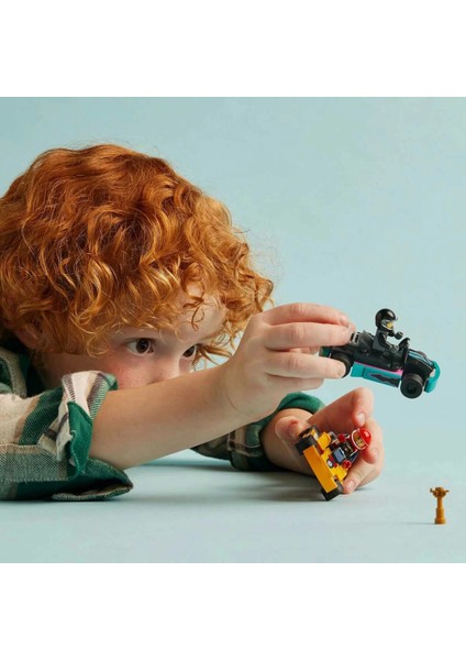 Nessiworld LEGO City Go-Kartlar ve Yarış Sürücüleri 60400 modelleri