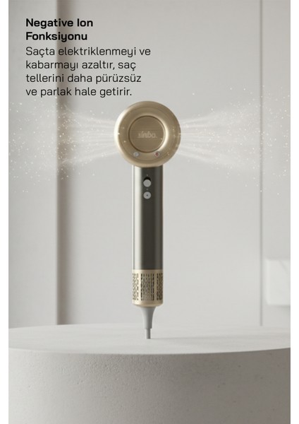 SHD-1727 Bldc Saç Kurutma Makinesi - Gri fiyatları