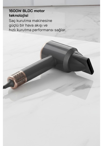 SHD-1727 Bldc Saç Kurutma Makinesi - Gri modelleri