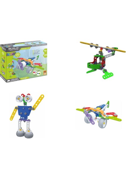 Sök Tak 100 Parça Araç 3in1 Build Technic - 4100301-1 (Lisinya)