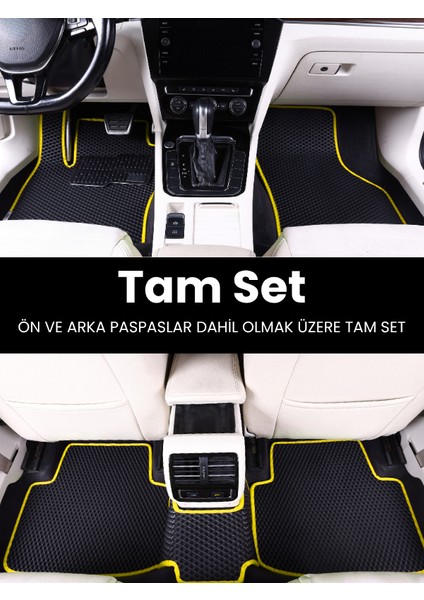 Citroen C4 Picasso (2006-2012) Uyumlu Eva Paspas Tam Set–araca Özel,su Geçirmez,kolay Montaj modelleri