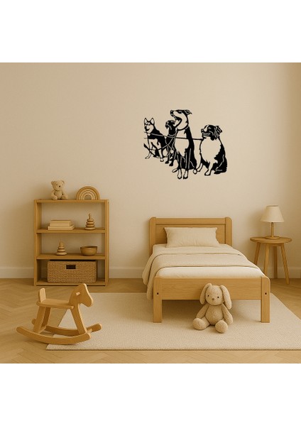Köpek Yüzleri Dekoratif Tablo Seti - BRF15043-6277 modelleri