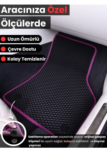 Citroen Ami (2020-2025) Uyumlu Eva Paspas Tam Set–araca Özel,su Geçirmez,kolay Montaj