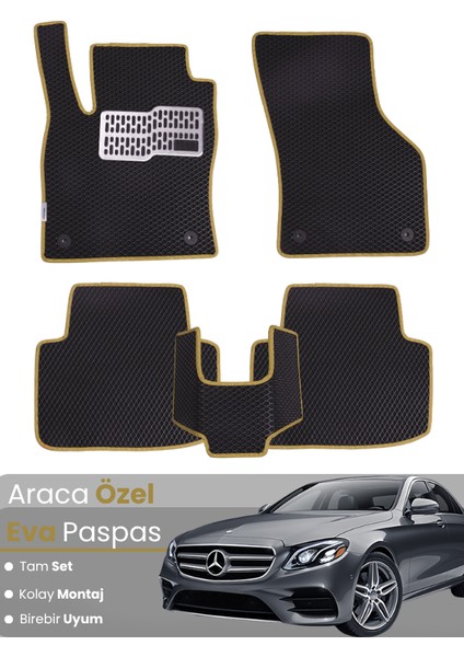 Mercedes Benz E Serisi W213 (2017-2023) Uyumlu Eva Paspas Tam Set – Araca Özel Tasarım