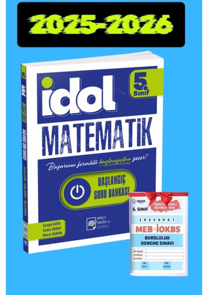 5. Sınıf Idol Matematik Başlangıç Soru Bankası