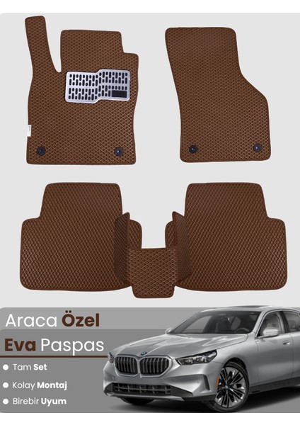 Bmw 5 Serisi G30 Sedan (2017-2025) Uyumlu Eva Paspas Tam Set–araca Özel,su Geçirmez
