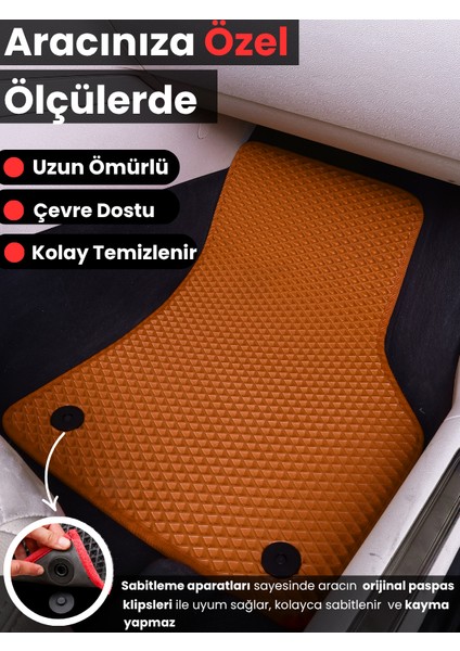 Honda Civic Fb/fg Hatchback (2012-2015) Uyumlu Eva Paspas Tam Set–araca Özel Tasarım