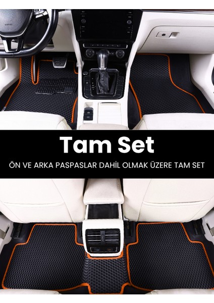 Mercedes Benz Gla (2014-2020) Uyumlu Eva Paspas Tam Set – Araca Özel Tasarım modelleri