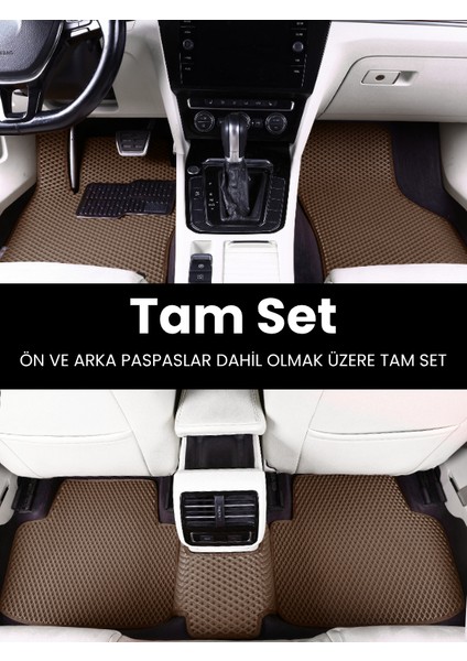 Audi Q2 (2020-2024) Uyumlu Eva Paspas Tam Set–araca Özel,su Geçirmez,hızlı ve Kolay Montaj modelleri
