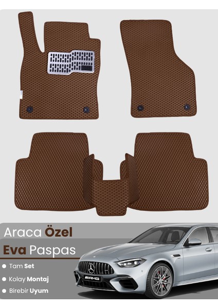 Mercedes Benz C Serisi W206 (2021-2025) Uyumlu Eva Paspas Tam Set – Araca Özel Tasarım