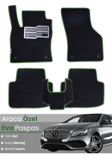 Mercedes Benz A Serisi W176 (2012-2018) Uyumlu Eva Paspas Tam Set – Araca Özel Tasarım