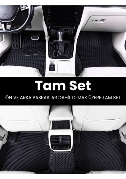 Maserati Quattroporte (2013-2023) Uyumlu Eva Paspas Tam Set – Araca Özel Tasarım modelleri
