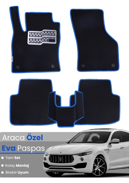 Maserati Levante (2017-2025) Uyumlu Eva Paspas Tam Set – Araca Özel Tasarım