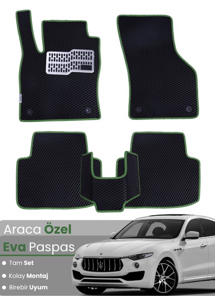 Maserati Levante (2017-2025) Uyumlu Eva Paspas Tam Set – Araca Özel Tasarım