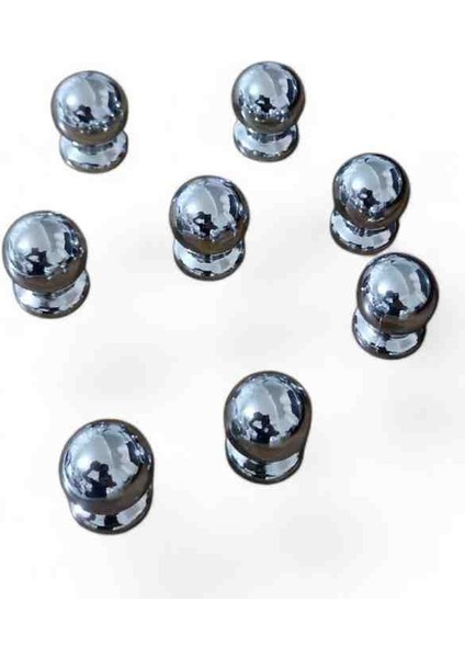 2 cm Metal Top Ayak | Sunumluk, Tepsi ve Mermer Ürünler Için Dekoratif Ayak (4 Adet) fiyatları