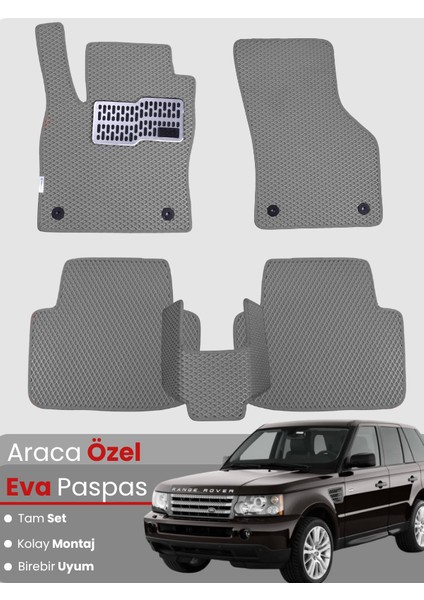 Land Rover Range Rover Sport (2005-2010) Uyumlu Eva Paspas Tam Set – Araca Özel Tasarım