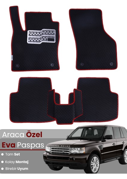 Land Rover Range Rover Sport (2005-2010) Uyumlu Eva Paspas Tam Set – Araca Özel Tasarım