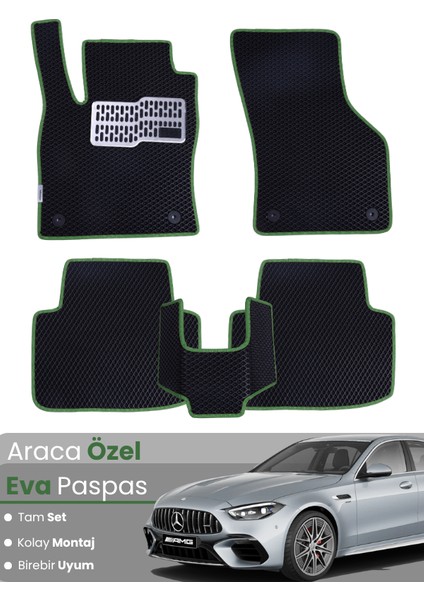 Mercedes Benz C Serisi W206 (2021-2025) Uyumlu Eva Paspas Tam Set – Araca Özel Tasarım