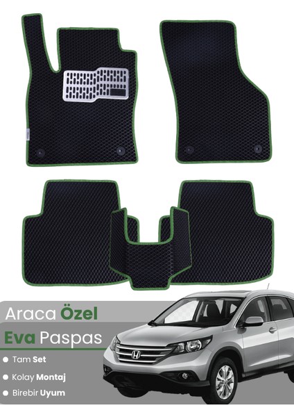Honda Crv 4 (2012-2017) Uyumlu Eva Paspas Tam Set–araca Özel,kolay Montaj,su Geçirmez