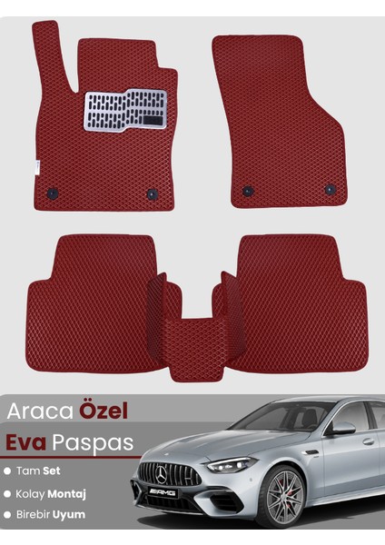 Mercedes Benz C Serisi W206 (2021-2025) Uyumlu Eva Paspas Tam Set – Araca Özel Tasarım