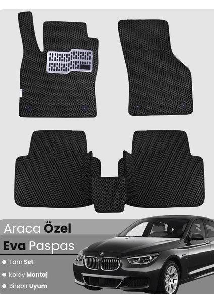 Bmw 5 Serisi F10 Sedan (2010-2017) Uyumlu Eva Paspas Tam Set–araca Özel,su Geçirmez