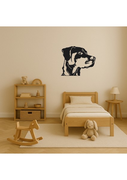 Minimalist Köpek Yüzü Mdf Tablosu - BRF17797-9521 modelleri