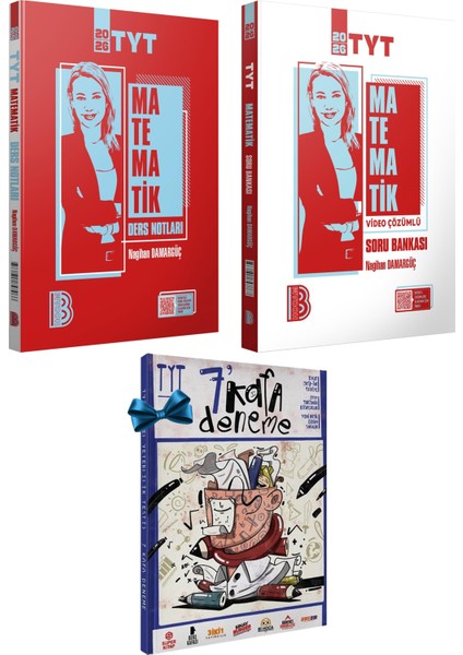 2026 Tyt Matematik Ders Notları-Video Çözümlü Soru Bankası(Nagihan Damargüç)