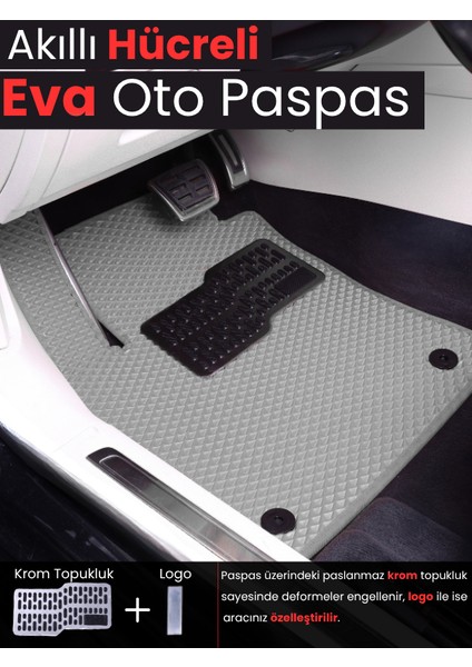 Audi A6 (2004-2011) Uyumlu Eva Paspas Tam Set–araca Özel,su Geçirmez,hızlı ve Kolay Montaj fiyatları