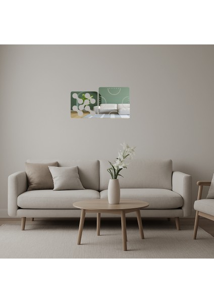Abstrakt Sanat Aynalı Tablo - BRF15748-5524