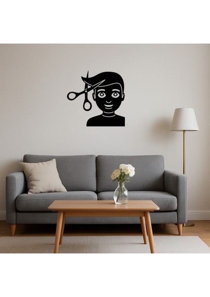 Saç Kesimi Yapan Adam Emoji Tablosu - BRF18344-8005 fırsatları