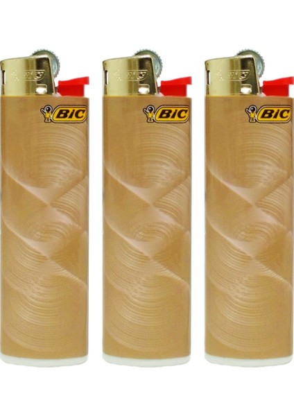 Taşlı Çakmak 3 Adet, Slim, Desenli Renkler, Seçenekli