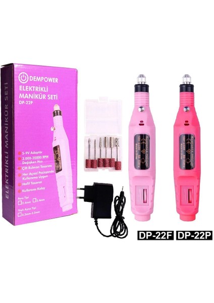 Dempower Elektrikli Manikür Seti - Lisinya fiyatları