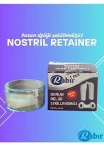 Rabır Nostril Retainer Burun Deliği Şekillendirici No 7