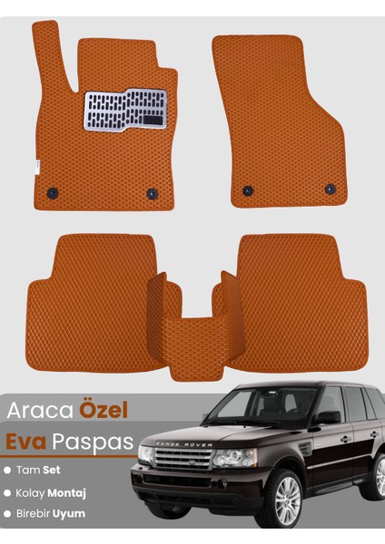 Land Rover Range Rover Sport (2005-2010) Uyumlu Eva Paspas Tam Set – Araca Özel Tasarım
