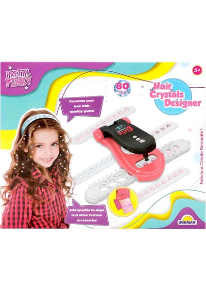 Nessiworld Pretty Pinky Kristal Saç Aksesuarı Güzellik Seti fırsatları