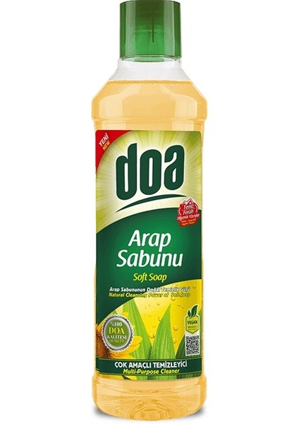 Sıvı Arap Sabunu 1 Lt Vegan x 4 Adet fiyatları